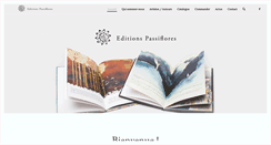 Desktop Screenshot of passiflores.com