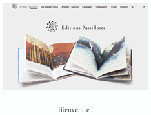 Tablet Screenshot of passiflores.com