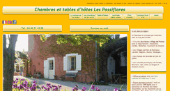 Desktop Screenshot of passiflores.fr